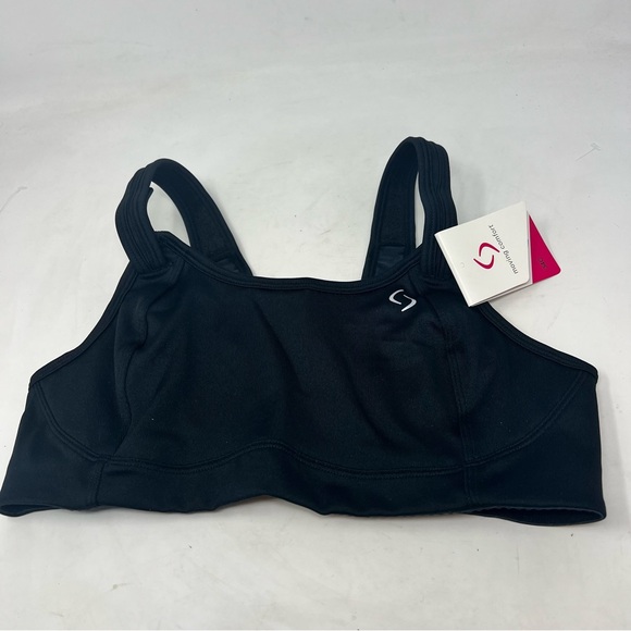 Moving Comfort Fiona sports bra in Black size 34C NWT - Picture 1 of 9